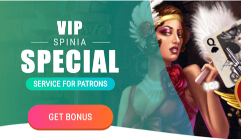 Mobiele app van Spinia Casino