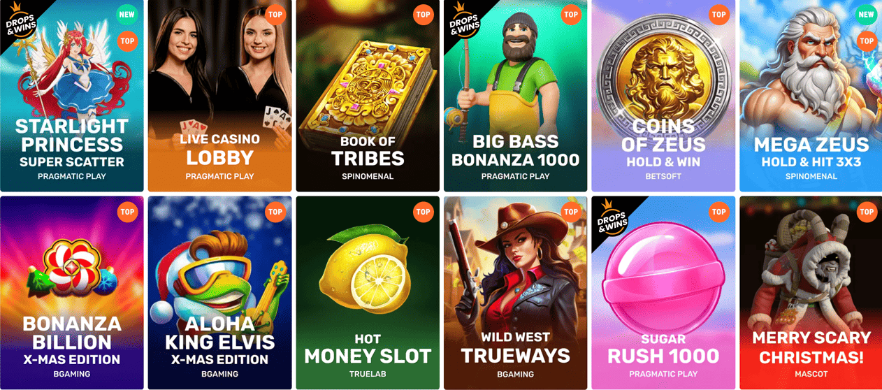 Slots Spinia Casino