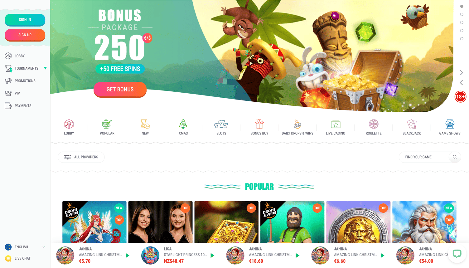 Spinia Casino